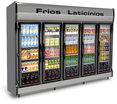 Detalhes do produto EXPOSITORA DE BEBIDAS 5 PORTAS Detalhes do produto EXPOSITORA DE BEBIDAS 5 PORTAS