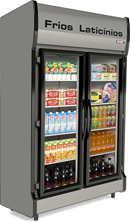 EXPOSITORA BEBIDAS 2 PORTAS