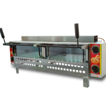 FORNO PIZZA DUPLO COM PEDRA REFRATÁRIA E INFRAVERMELHO